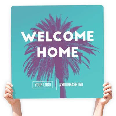 Easter Greeting Sign - &quot;Welcome Home!&quot;