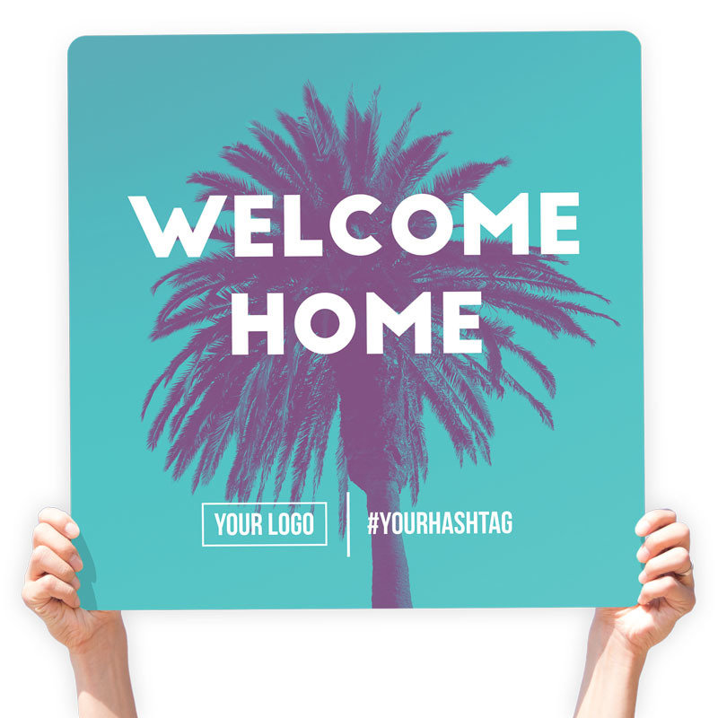 Easter Greeting Sign - &quot;Welcome Home!&quot;
