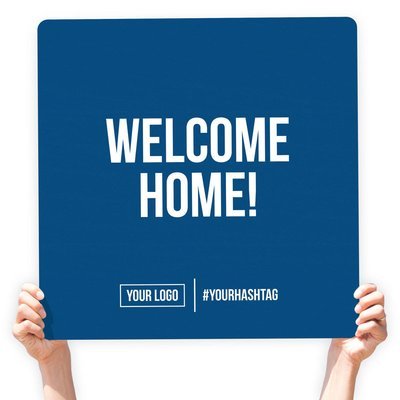 Fall Season Greeting Sign - &quot;Welcome Home!&quot;