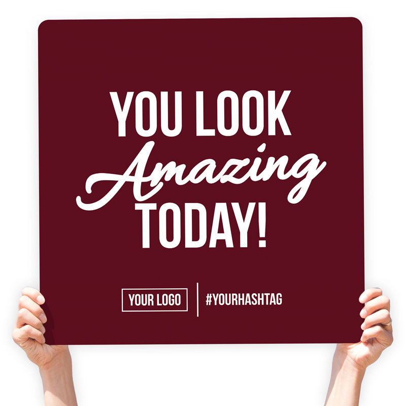 Fall Season Greeting Sign - &quot;You Look Amazing Today!&quot;