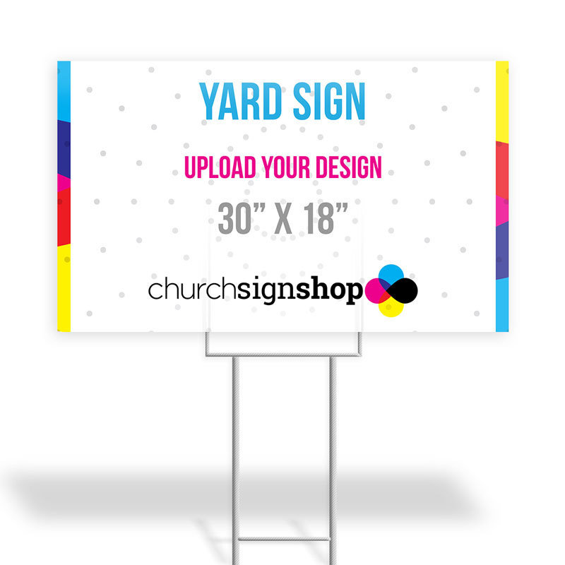 Yard Sign (30&quot; X 18&quot;)