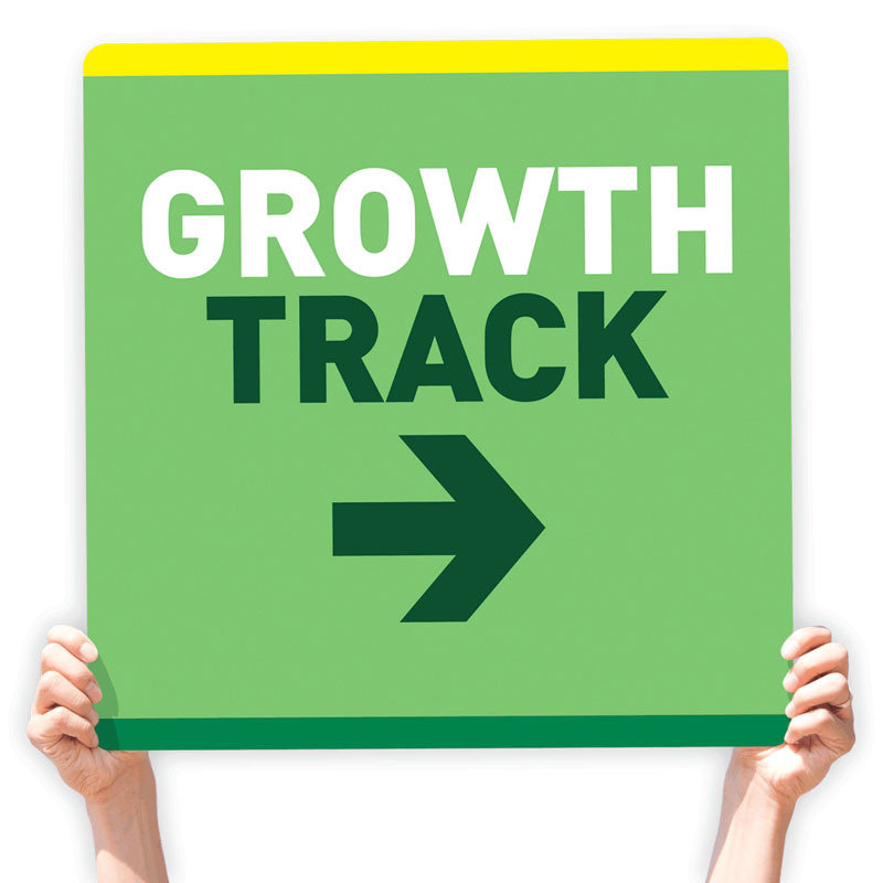 Growth Track Directional Signs