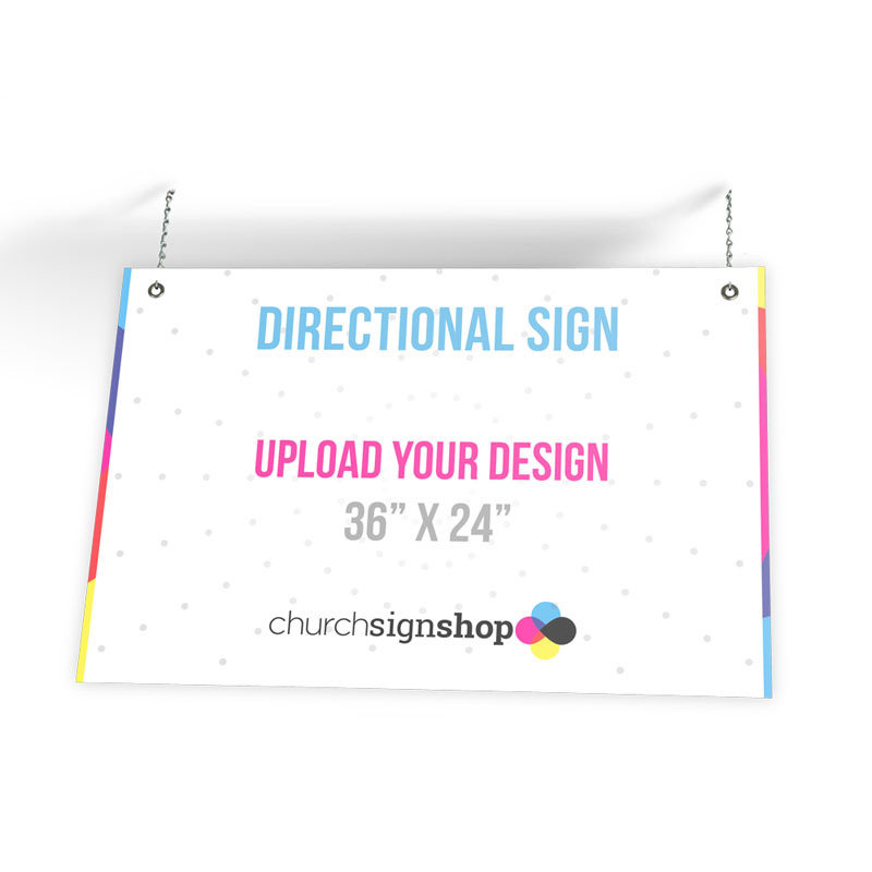 Directional Sign (36&quot; x 24&quot;)