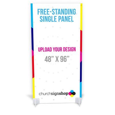 Free-Standing Single Panel
