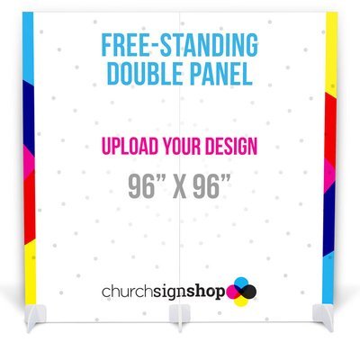 Free-Standing Double Panel