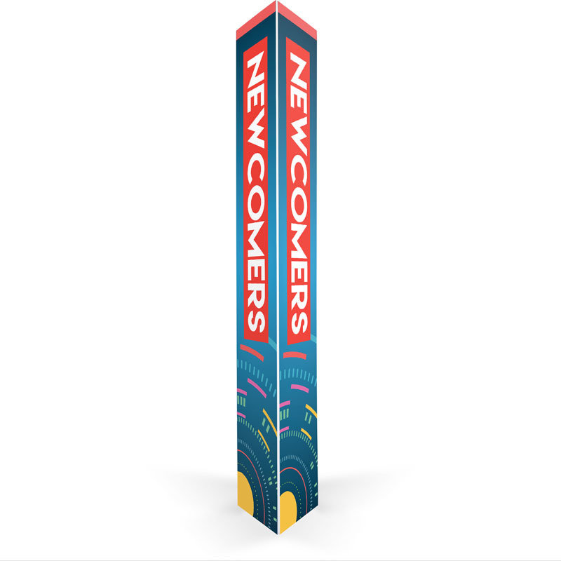 Newcomers Triangle Column (16 in.)
