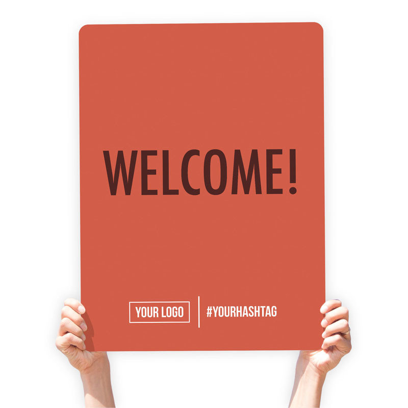 Fall Season Greeting Sign - &quot;Welcome!&quot;
