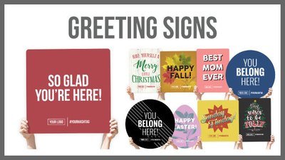 Greeting Sign Collections