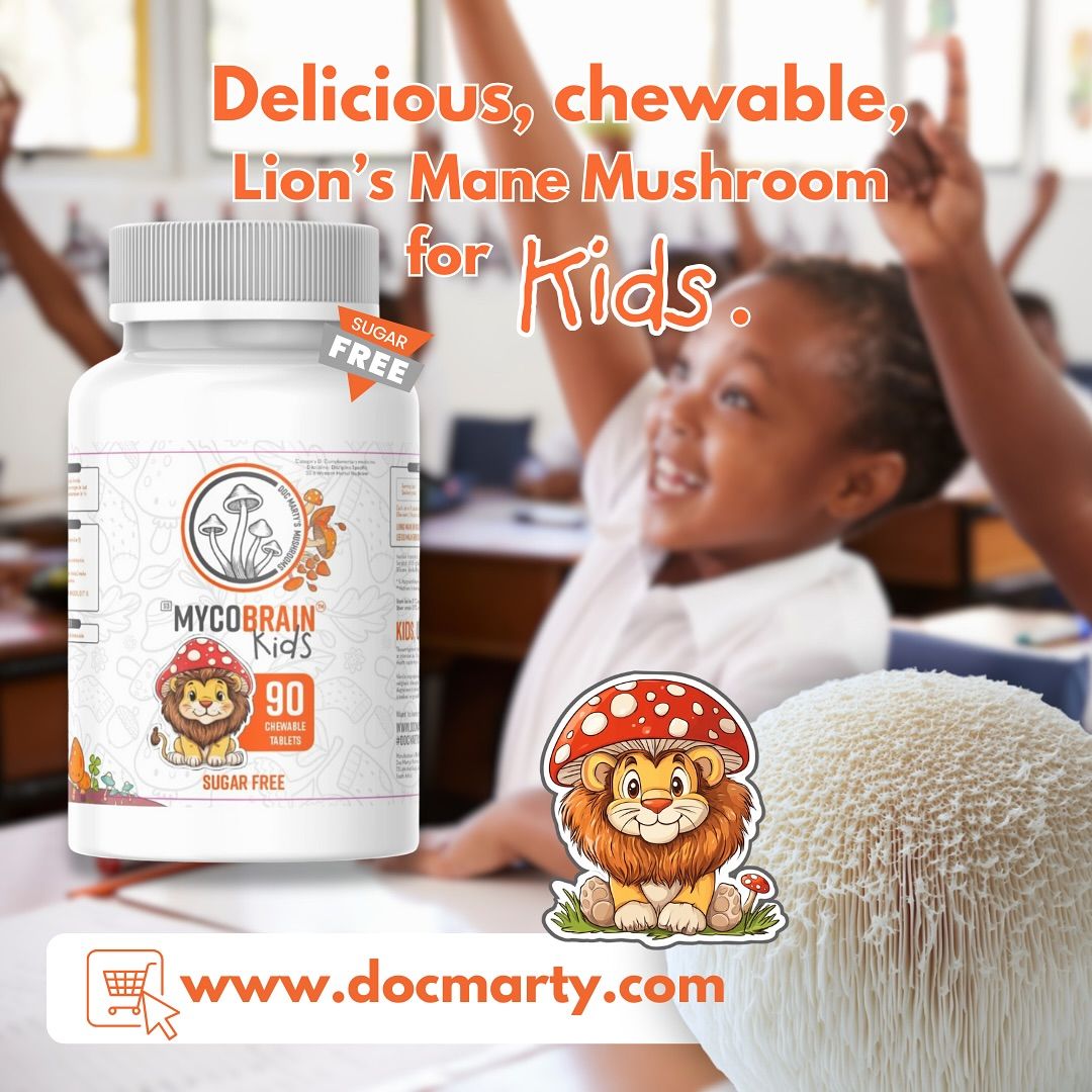 MycoBrain Kids 90 Chewable Tablets
