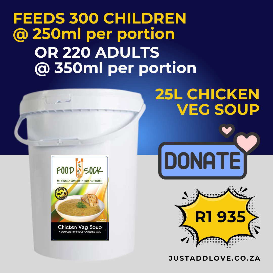 25L BUCKET CHICKEN VEG SOUP