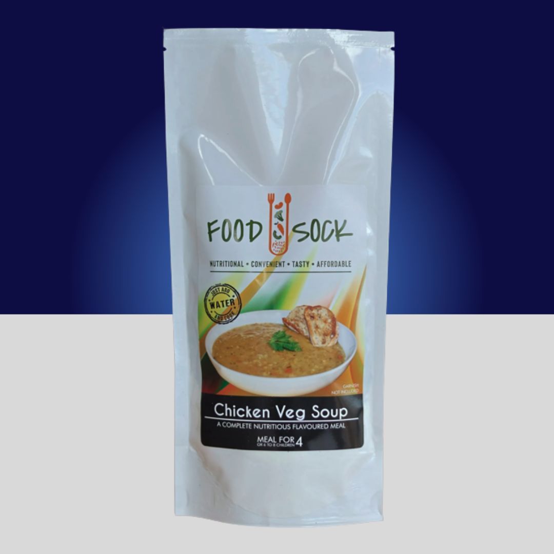 Chicken Veg Soup Food Sock