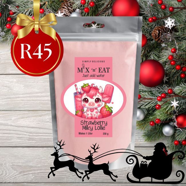 Strawberry Milky Lollie 250g