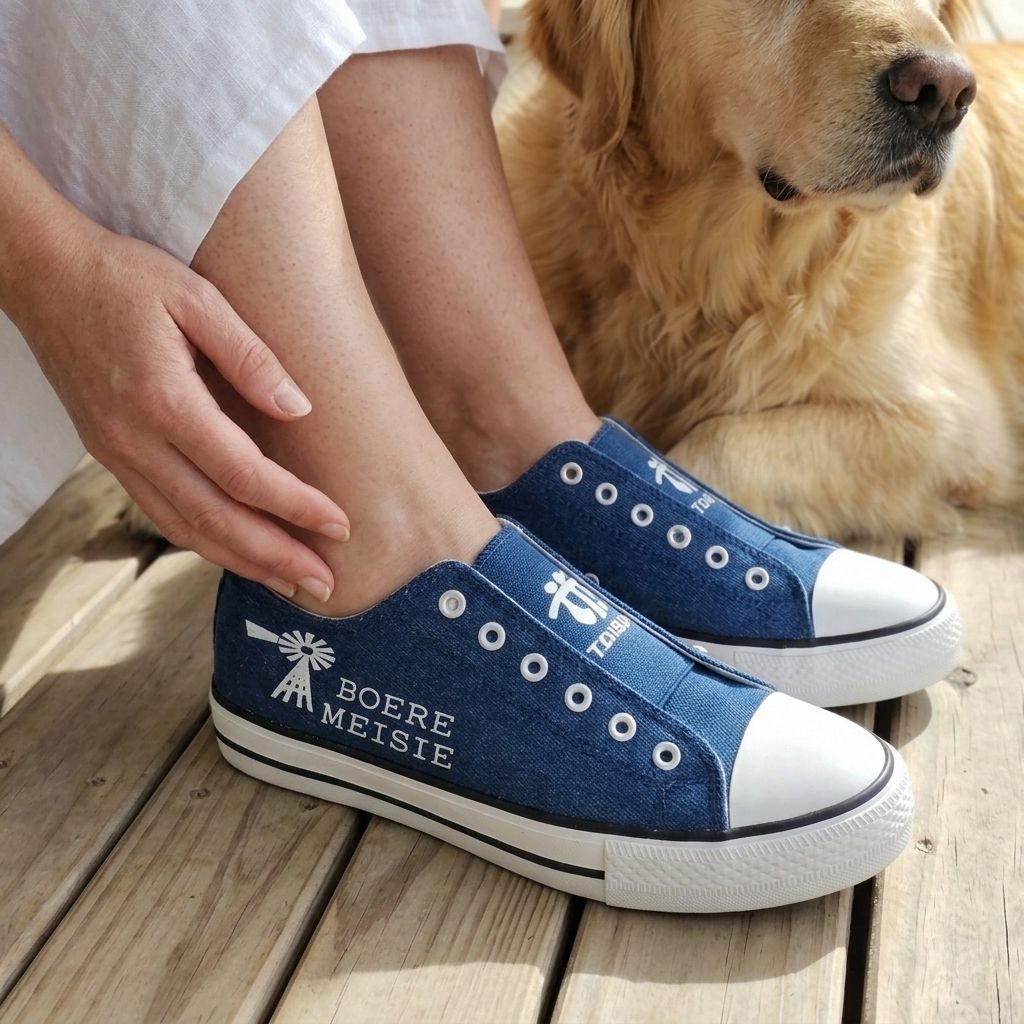 Boere Meisie Slip-on Tekkies