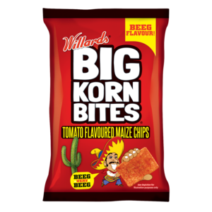 Willards Big Korn Bites Tomato 50g