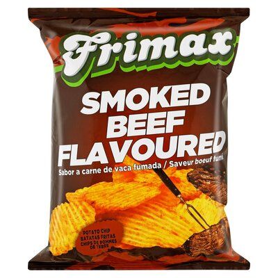 Frimax Potato Chips Smoked Beef 125gr