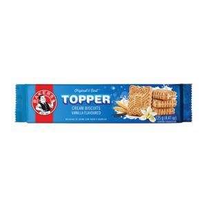Bakers Topper Biscuits Vanilla 125g