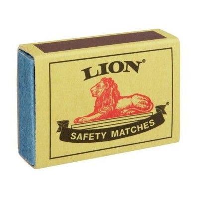 Lion Safety Matches Single Box