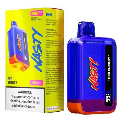 Nasty Red Energy 5.0% 9000 Puffs