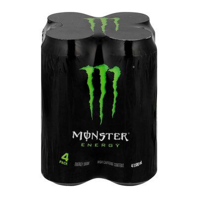 Monster Energy Drink Original Bulk (4 x 500ml)