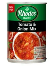 Rhodes Tomato And Onion Mix 410g