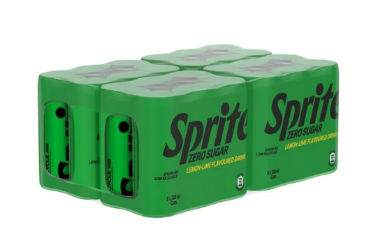 Sprite Soft Drink Cans Zero (24 x 300 ml)