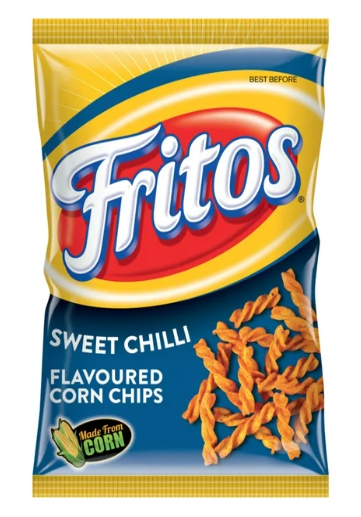 Simba Fritos Corn Chips Sweet Chilli 25g