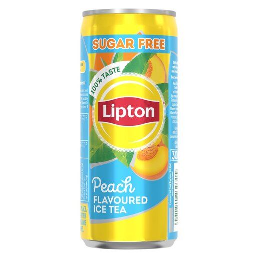Lipton Ice Tea Peach Sugar Free 300ml