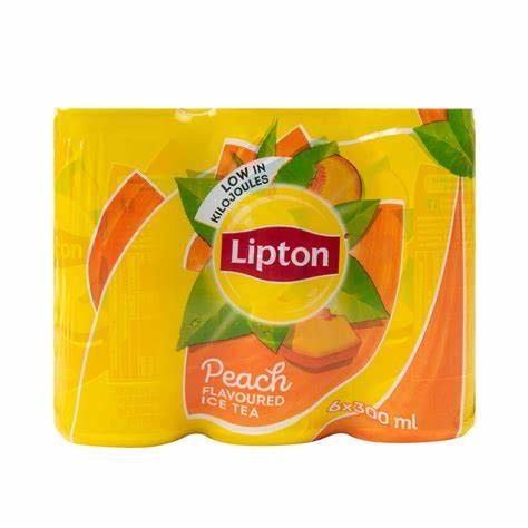 Lipton Iced Tea Peach (6 x 300 ml)
