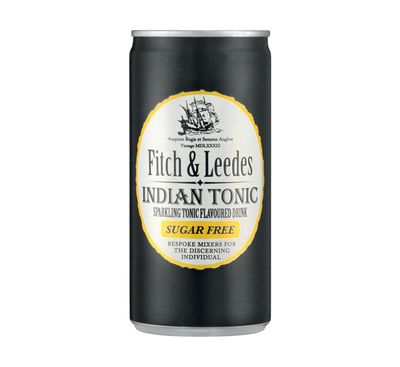 Fitch &amp; Leedes Indian Tonic Sugar Free Can 200ml