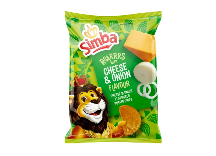Simba Potato Chips Cheese &amp; Onion 36gr