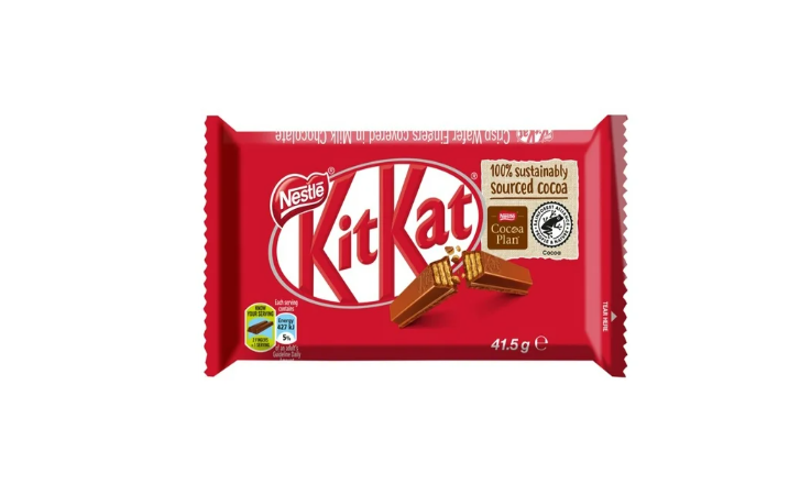 Choc Bar Kit Kat 4 Finger Milk 41.5g