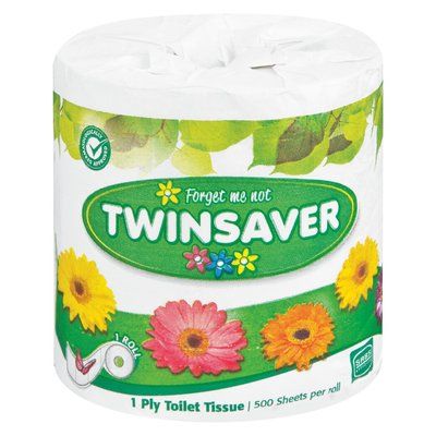 Toiletpaper Twinsaver Econo 1s 500 1 Ply