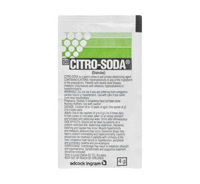 Citro-Soda Granules Sachet 4g