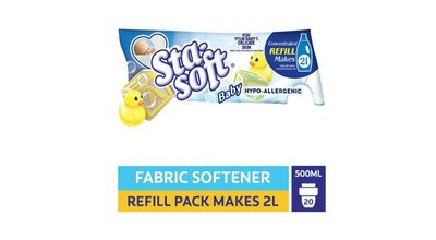Sta-soft Fabric Softener Refill Baby 500ml