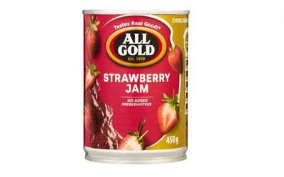 All Gold Strawberry Jam 450g