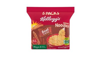 Kellogg's Noodles Beef (5 x 70g)