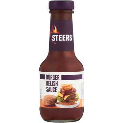 Steers Sauce Burger Relish 375ml