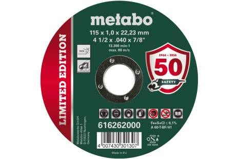 METABO (616262000) Limited Edition 115X1.0X22.23 INOX DISC (10 PCK)