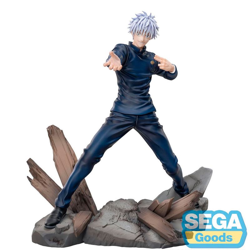 ⚔️ Figura Luminasta – Satoru Gojo Fierce Battle (Jujutsu Kaisen) – 17 cm ​🗓️ Lanzamiento previsto: 27/09/2025