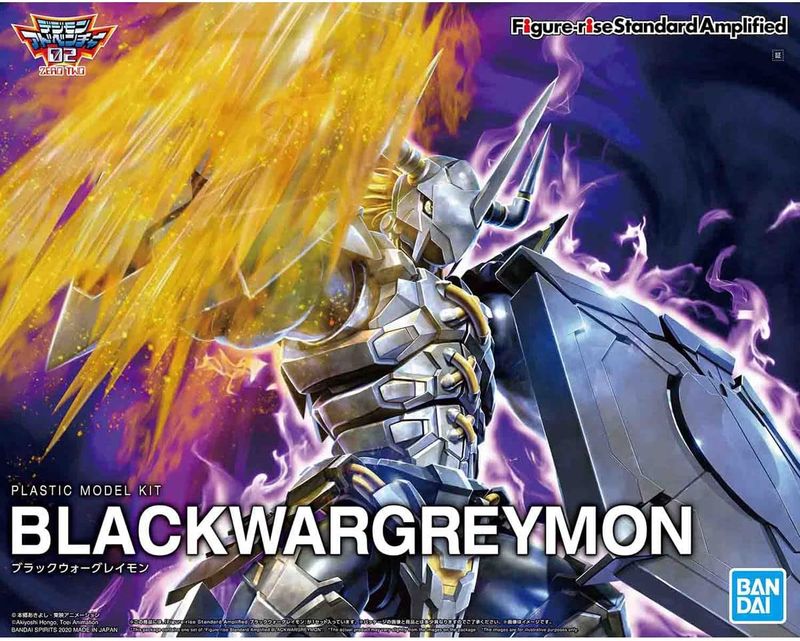 Figura Amplified Blackwargreymon Re:Run – Digimon (LANZAMIENTO 29/08/2025