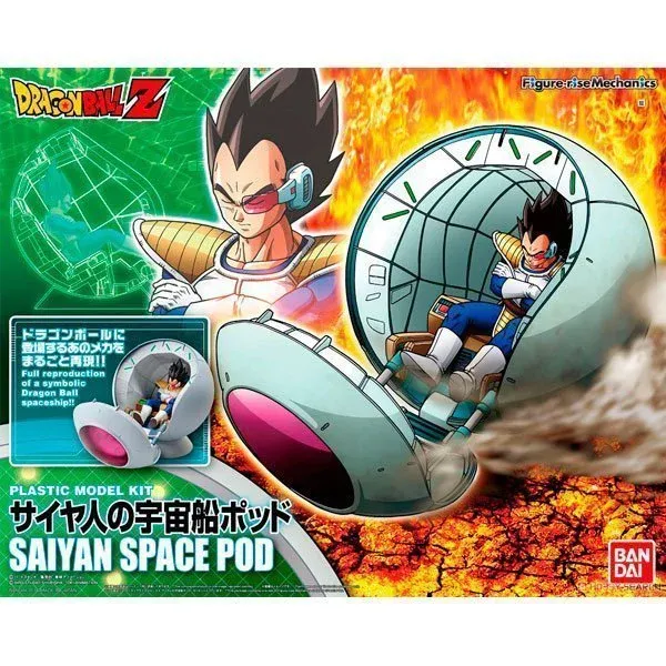 Figura Space Pod – Model Kit Dragon Ball Z – 25 cm- Fecha de LANZAMIENTO 30/09/2025