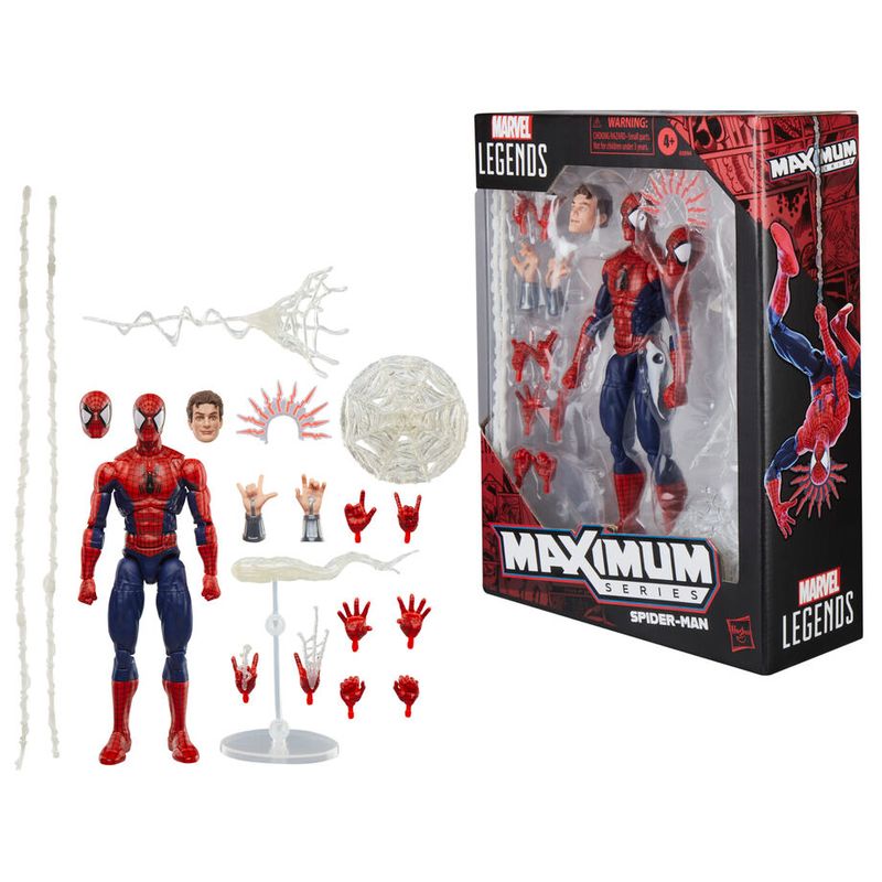 🕷️ Figura Spider-Man – Maximum Series Marvel Legends (15 cm)