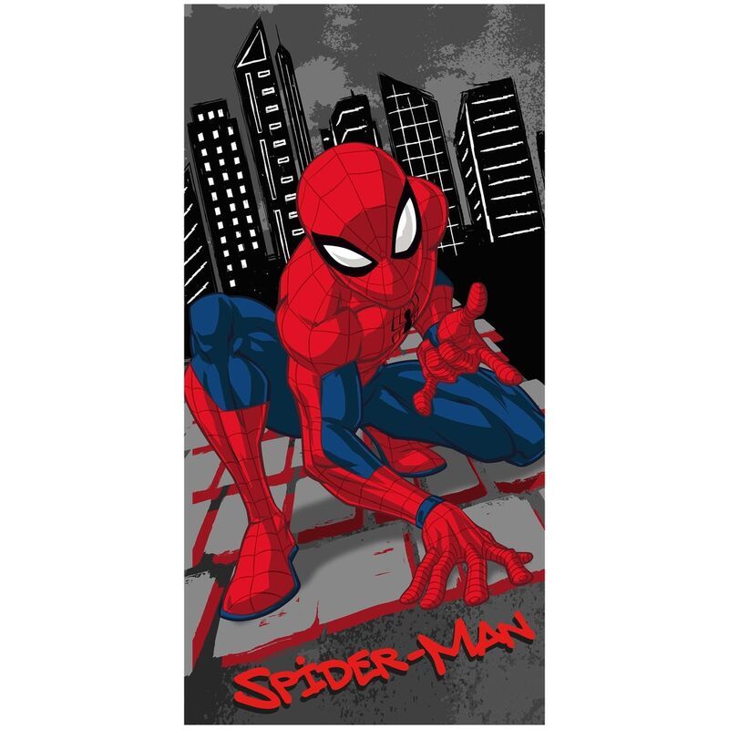 🕸️ Toalla Spiderman Marvel – Microfibra (70x140 cm)