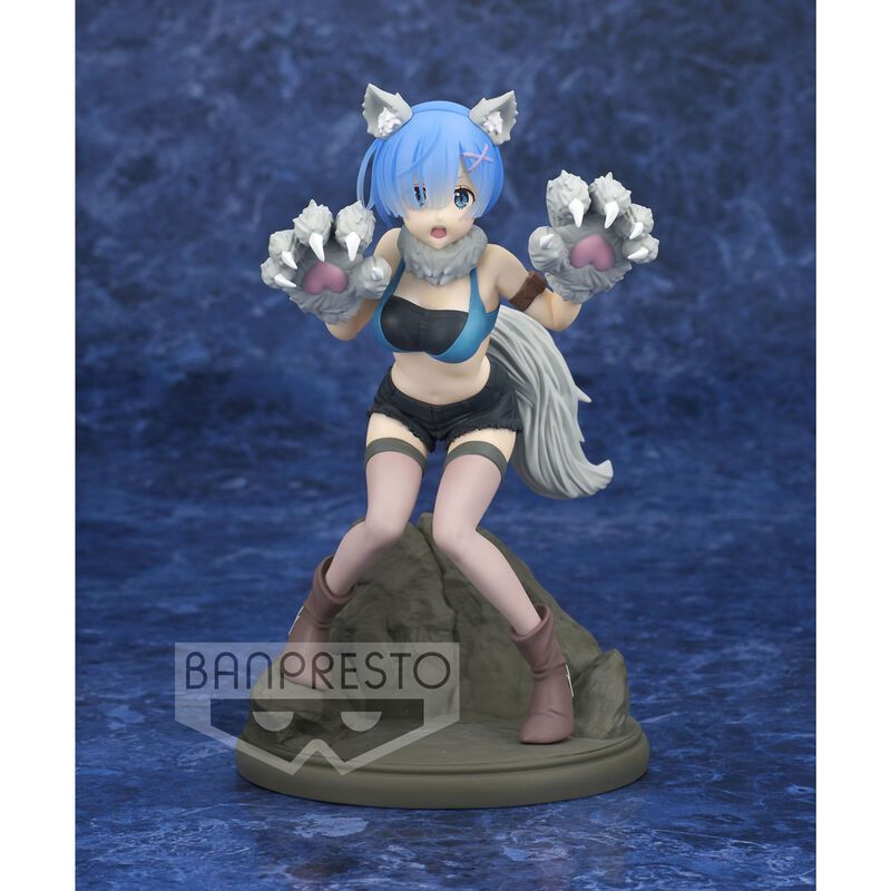 🐉 Figura Ram – Espresto Monster Motions – Re:Zero – 18 cm