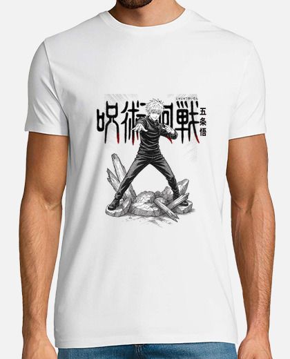 Camiseta Satoru  Gojo – Jujutsu Kaisen | Estilo Cegador