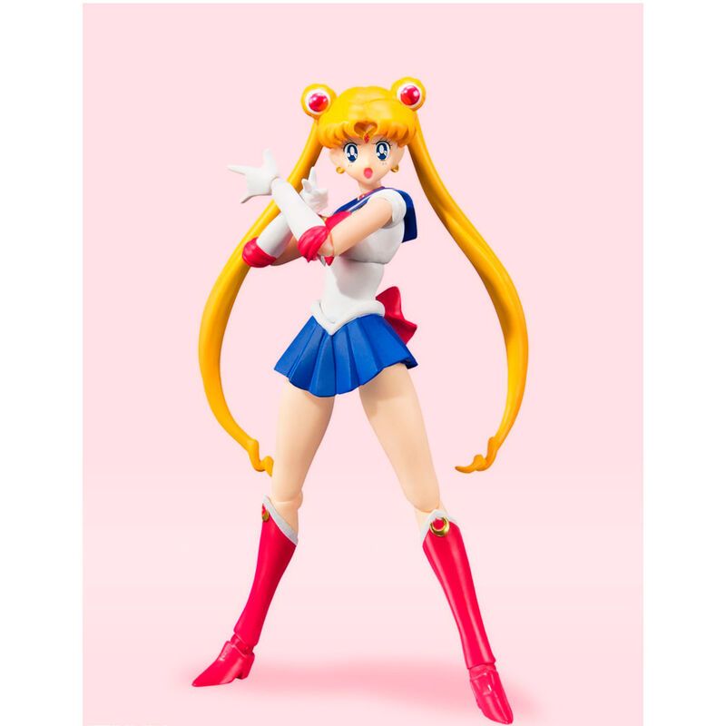 🌙✨ Figura S.H. Figuarts Sailor Moon Animation – Pretty Guardian Sailor Moon (14 cm) ✨🌙