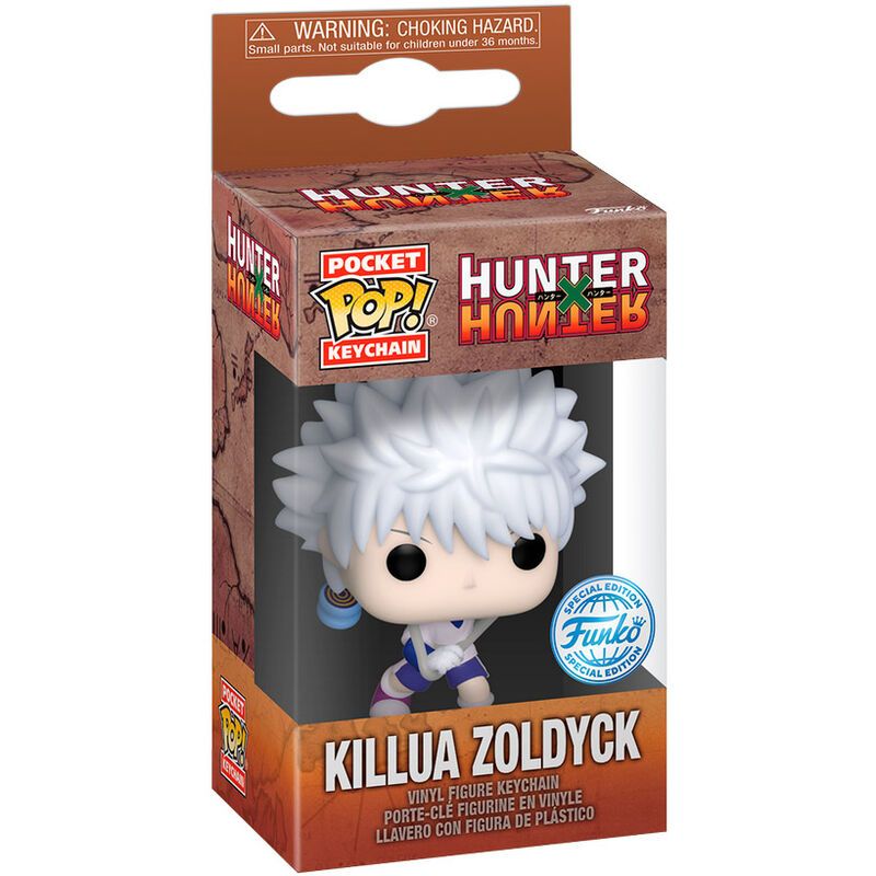 Llavero Pocket Pop! Exclusive – Killua Zoldyck | Hunter x Hunter