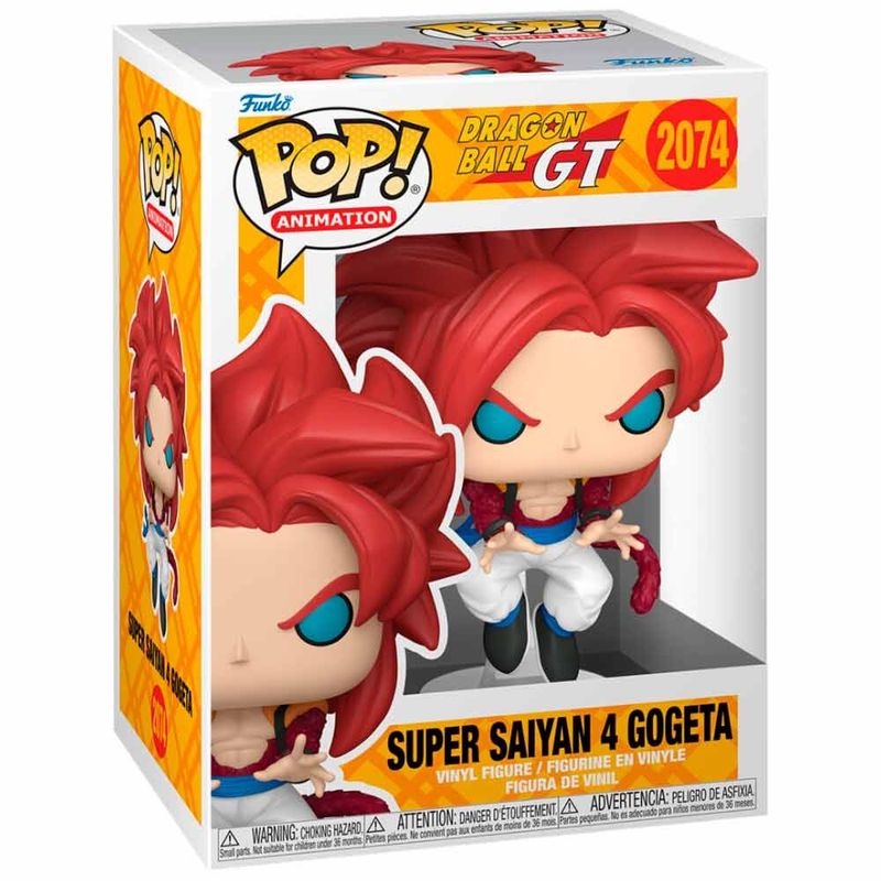 Figura POP! Dragon Ball GT – Super Saiyan 4 Gogeta 9 cm – Lanzamiento 30/09/2025
