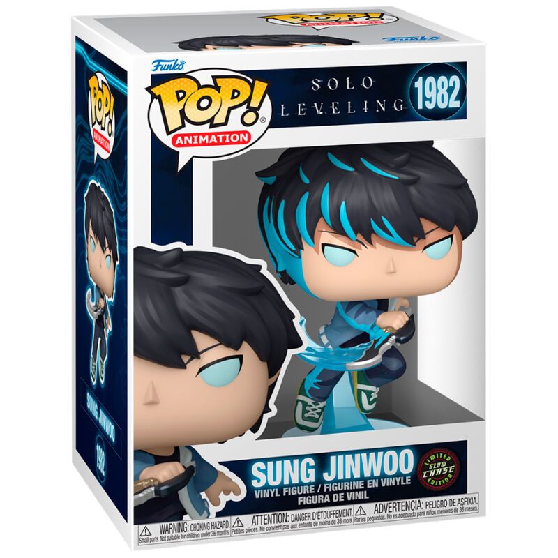 Figura POP Solo Leveling Sung Jinwoo Chase | Funko Vinyl 9 cm