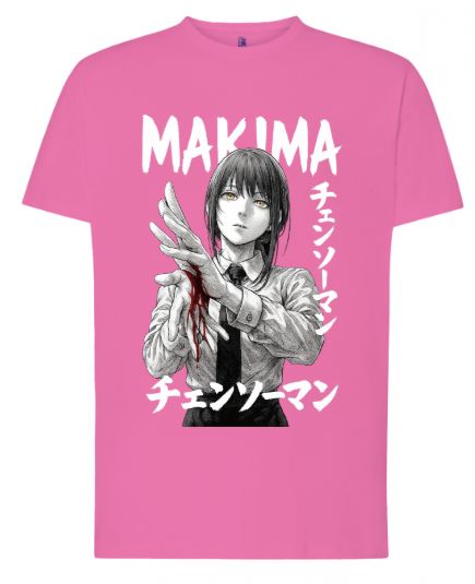 Camiseta Makima Chainsaw Man – Moda Anime Exclusiva | Tallas XS a 5XL